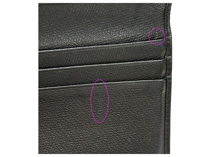 Chanel Bi-fold Ledergeldbörse Schwarz - Ansicht 15