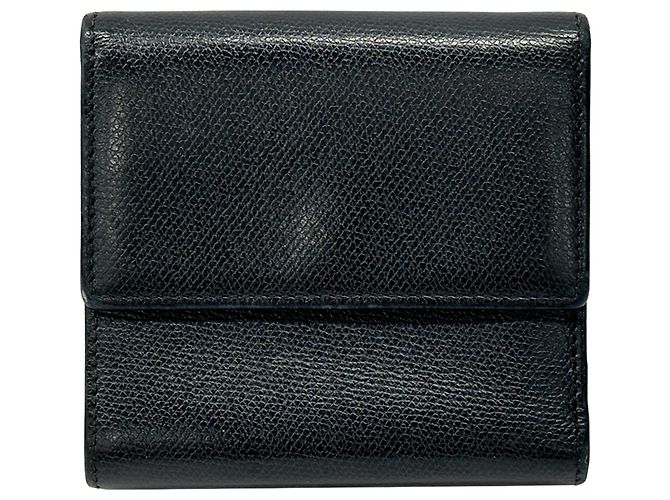 Chanel Bi-fold Ledergeldbörse Schwarz - Ansicht 2