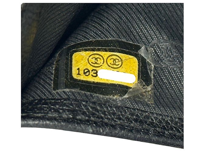 Chanel Bi-fold Ledergeldbörse Schwarz - Ansicht 6