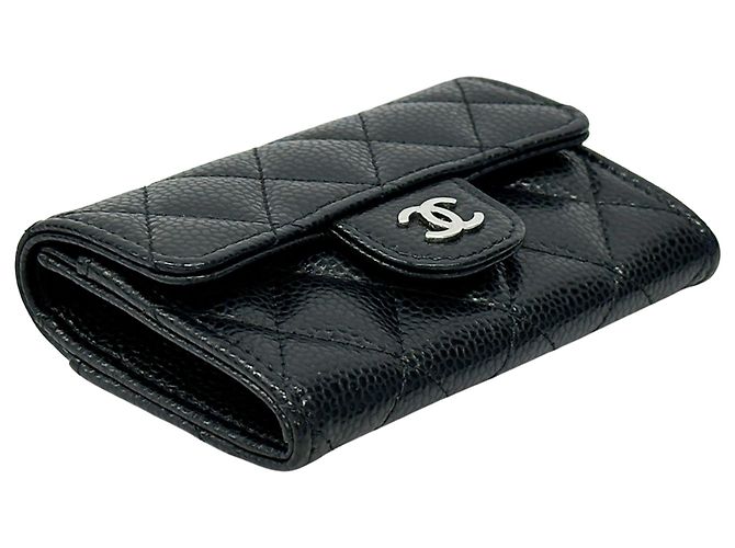 Tarjetero Matelassé Chanel Negro - vista 3