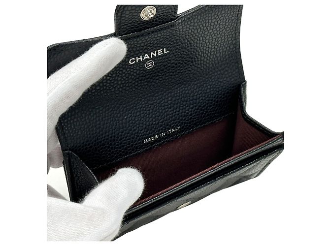 Tarjetero Matelassé Chanel Negro - vista 5