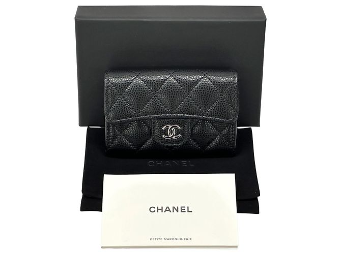 Tarjetero Matelassé Chanel Negro - vista 8