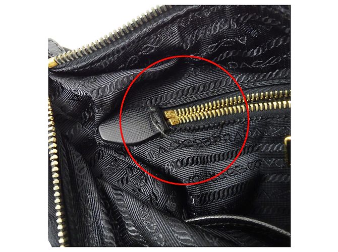 Prada Black Nylon Handbag - view 7