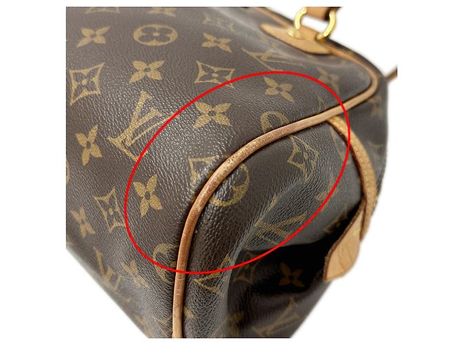 Borsa a Spalla Louis Vuitton Monogram Marrone Monogramma - vista 10