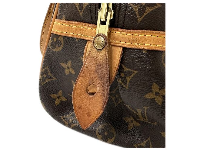 Borsa a Spalla Louis Vuitton Monogram Marrone Monogramma - vista 13