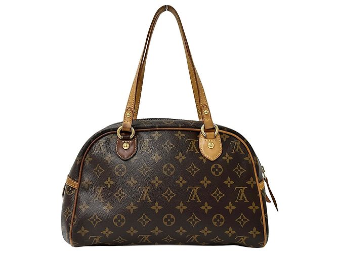 Borsa a Spalla Louis Vuitton Monogram Marrone Monogramma - vista 2