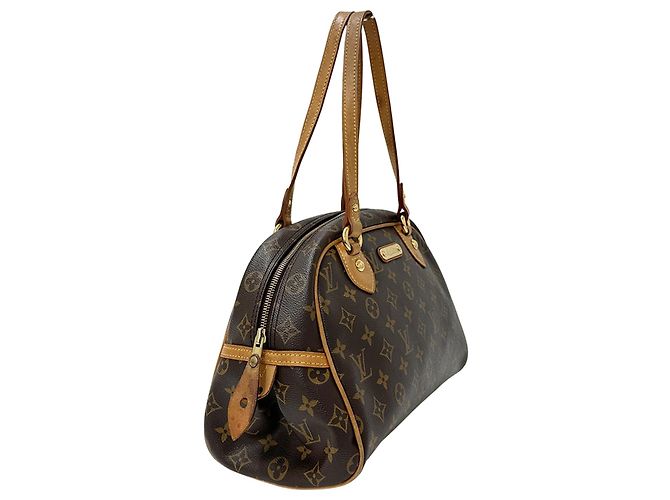Borsa a Spalla Louis Vuitton Monogram Marrone Monogramma - vista 4