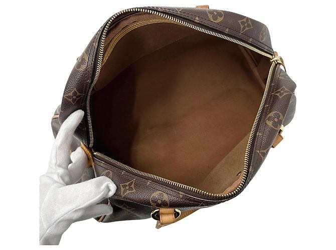 Borsa a Spalla Louis Vuitton Monogram Marrone Monogramma - vista 5