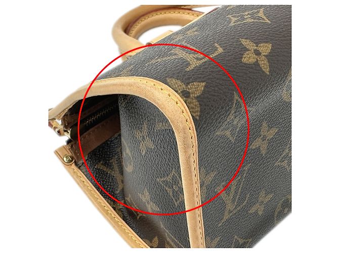 Borsa Louis Vuitton Monogram Marrone Monogramma - vista 11