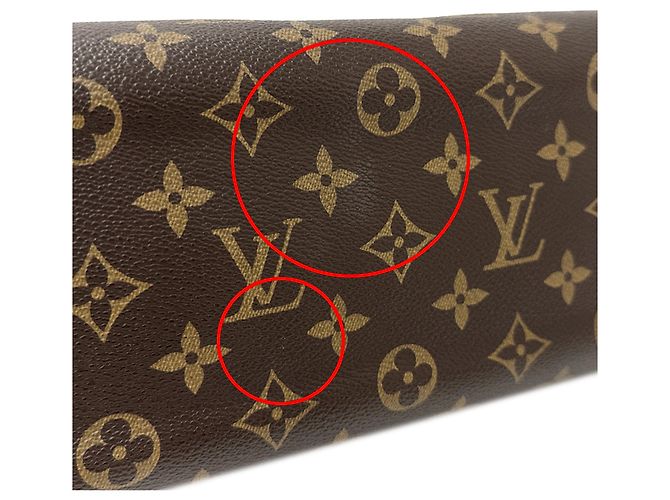 Borsa Louis Vuitton Monogram Marrone Monogramma - vista 12