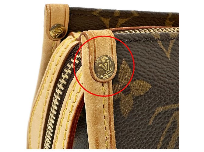 Borsa Louis Vuitton Monogram Marrone Monogramma - vista 15