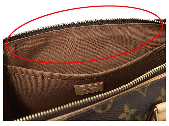 Borsa Louis Vuitton Monogram Marrone Monogramma - vista 8