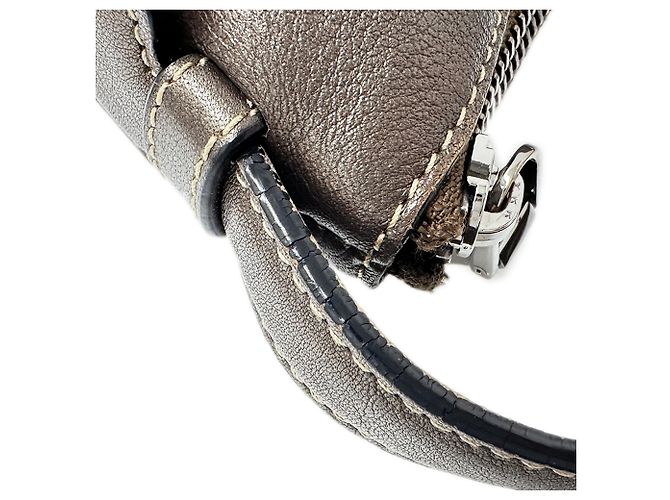 Borsa a mano Loewe marrone metallizzata Metallico - vista 12