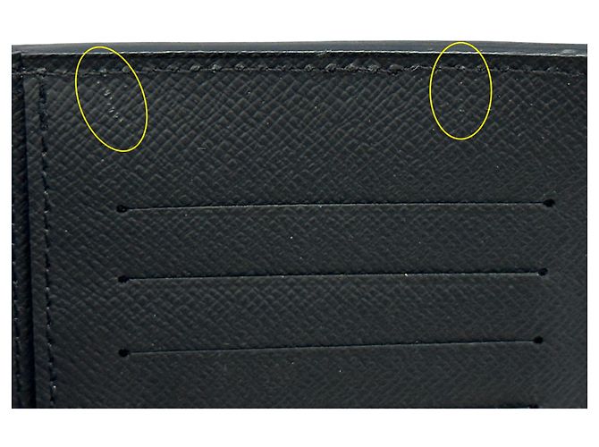 Louis Vuitton Epi Leather Bi-Fold Wallet Black - view 10