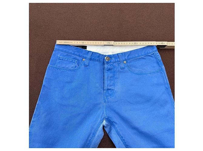 Jeans Gucci in cotone blu - vista 5