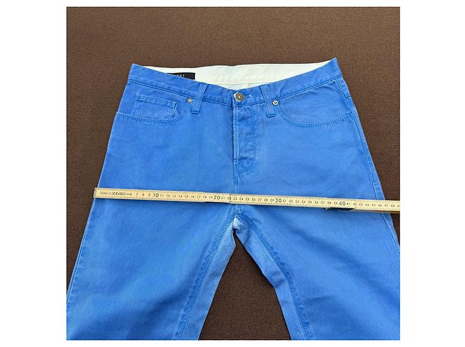 Jeans Gucci in cotone blu - vista 6