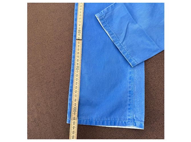 Jeans Gucci in cotone blu - vista 7