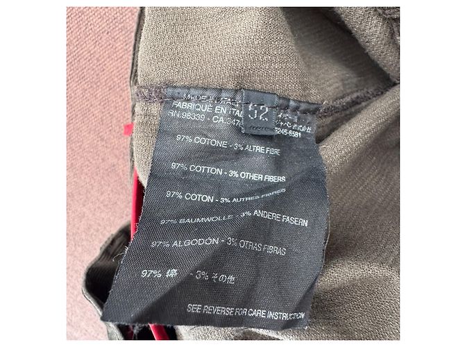 Pantaloni Prada in velluto a coste Grigio antracite - vista 4