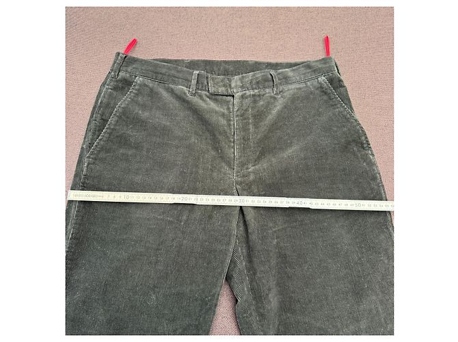Pantaloni Prada in velluto a coste Grigio antracite - vista 6