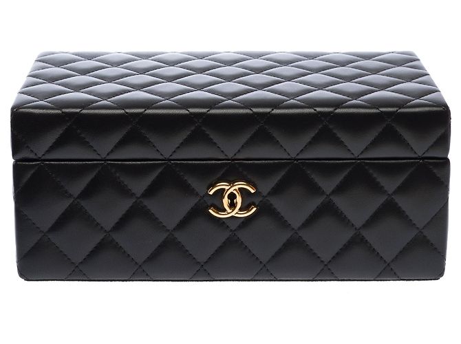 Borsa CHANEL in Pelle Nera - 103670 Nero - vista 3