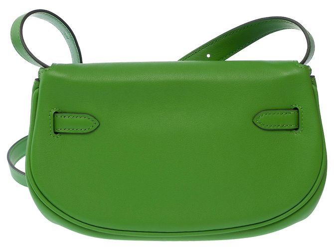 Kelly Hermès HERMES Tasche aus grünem Leder - 103684 - Ansicht 4