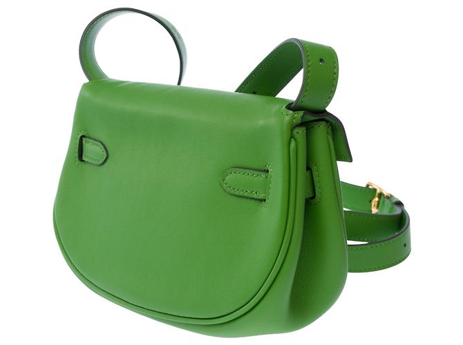 Kelly Hermès HERMES Tasche aus grünem Leder - 103684 - Ansicht 6