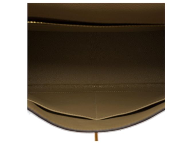 Hermès Borsa HERMES Kelly 32 in Pelle Beige - 103662 - vista 8