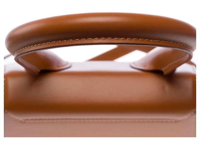 Borsa JACQUEMUS Chiquito in Pelle Dorata - 103663 D'oro - vista 9