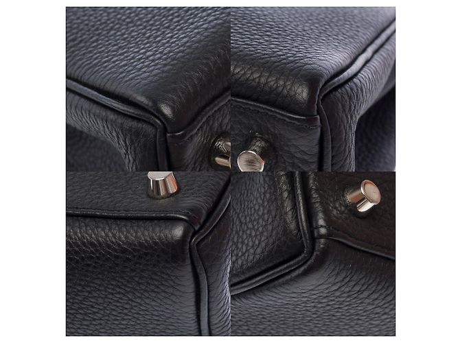 Hermès Borsa HERMES Kelly 25 in Pelle Nera - 103681 Nero - vista 10