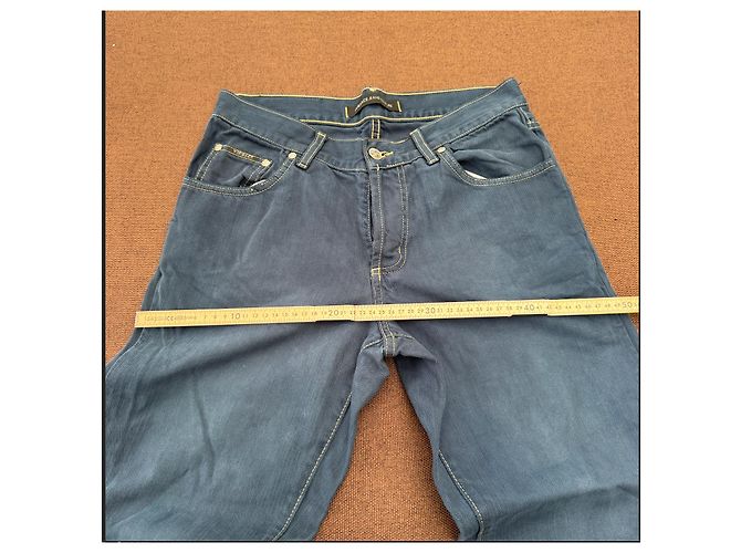 Versace Jeans Couture jeans in denim blu - vista 11