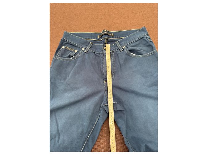 Versace Jeans Couture jeans in denim blu - vista 8