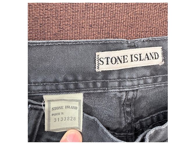 Stone Island Marina Pantaloni Cotone Antracite - vista 4