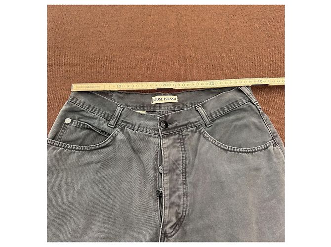 Stone Island Marina Pantaloni Cotone Antracite - vista 6