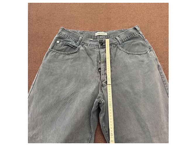 Stone Island Marina Pantaloni Cotone Antracite - vista 8