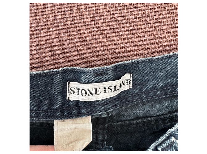 Stone Island Slim Fit Jeans Dunkelgrau - Ansicht 3