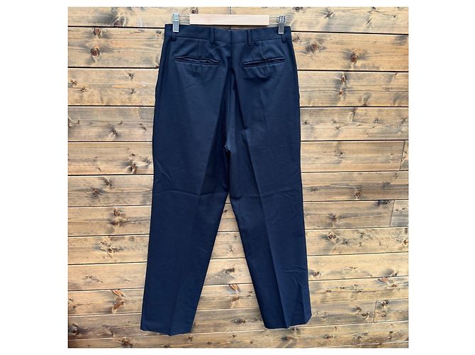 Pantaloni da completo Valentino Roma uomo blu navy Nero - vista 2