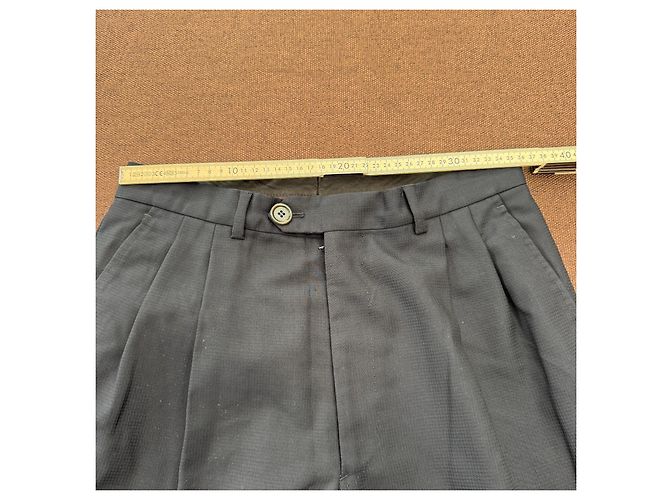 Pantaloni da completo Valentino Roma uomo blu navy Nero - vista 6