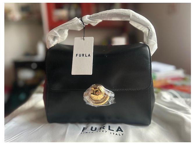 Borsa Furla in pelle nera Nero - vista 2
