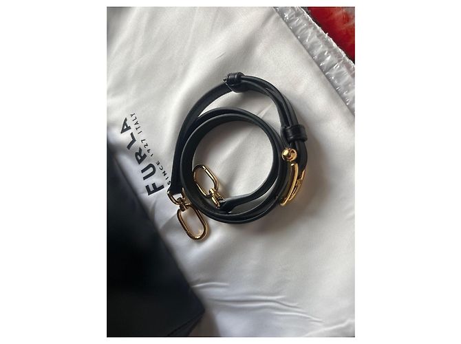 Borsa Furla in pelle nera Nero - vista 5