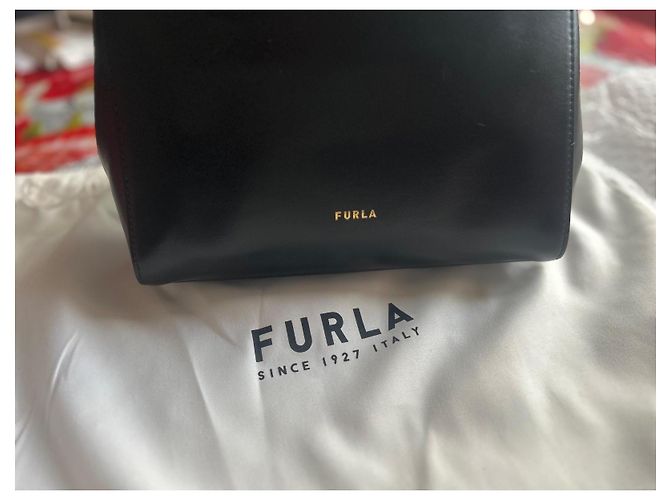 Borsa Furla in pelle nera Nero - vista 6