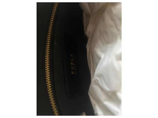 Borsa Furla in pelle nera Nero - vista 8