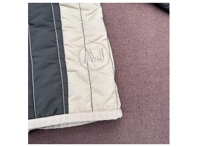 Steppjacke Armani Jeans Beige Anthrazitgrau - Ansicht 3
