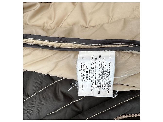 Steppjacke Armani Jeans Beige Anthrazitgrau - Ansicht 5