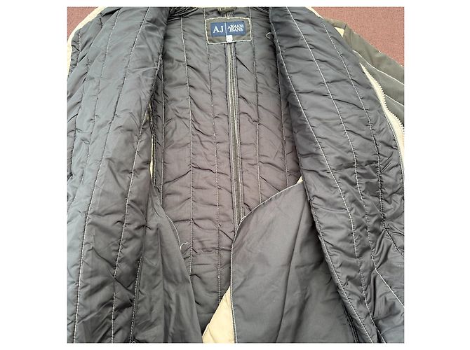 Steppjacke Armani Jeans Beige Anthrazitgrau - Ansicht 6