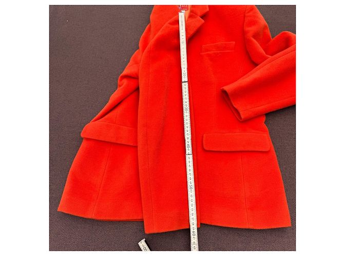 Giacca Jungle Kenzo / Donna 40 (L) / Lana–Cashmere Arancione - vista 7
