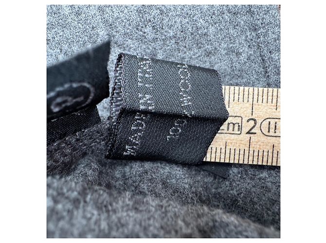 Jersey de lana Prada con media cremallera Gris - vista 5