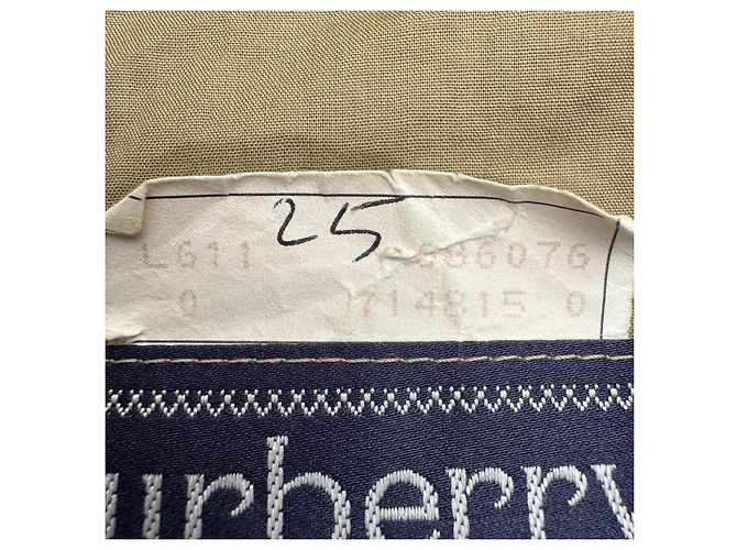 Chaqueta Burberrys de algodón beige con logo Prorsum - vista 3