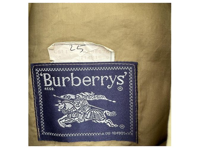 Chaqueta Burberrys de algodón beige con logo Prorsum - vista 4