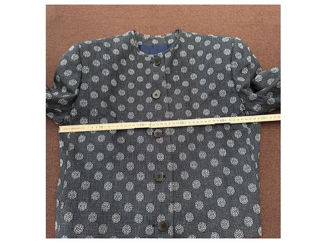 Giacca da donna Giorgio Armani Bianco Blu scuro - vista 3