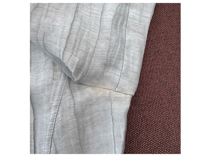 Giorgio Armani Leinenjacke in Hellgrau - Ansicht 6